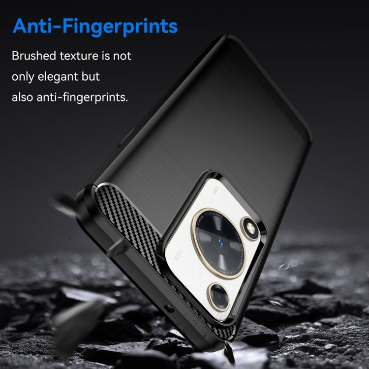 Brushed Texture Carbon Fiber TPU Phone Case – TPU, For Huawei nova Y72, For Huawei nova 12 Ultra, For Huawei Enjoy 70, For Huawei nova 12 Pro, For Huawei nova 12, For Huawei Mate 60 RS Ultimate, For Huawei Mate 60 Pro+, For Huawei Enjoy 60 Pro