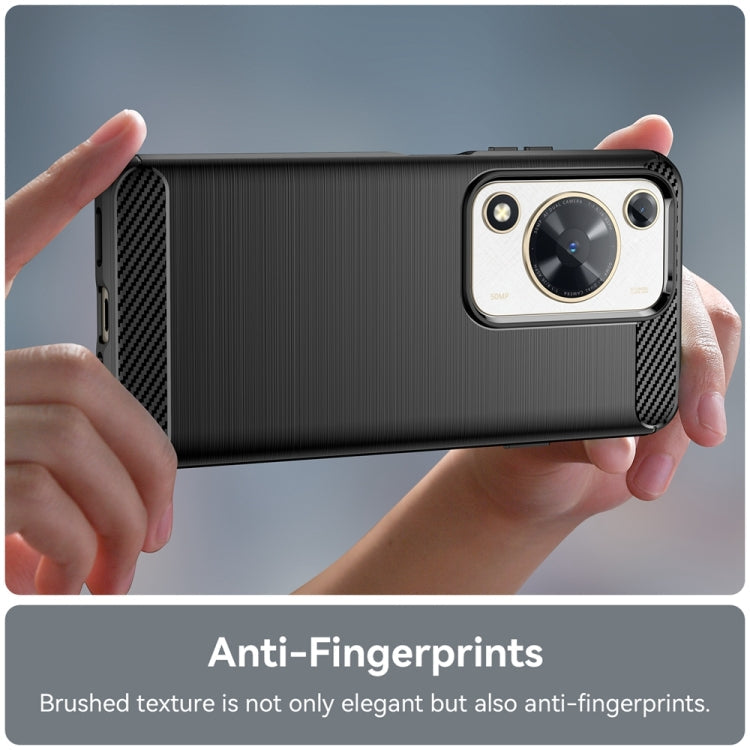 Brushed Texture Carbon Fiber TPU Phone Case – TPU, For Huawei nova Y72, For Huawei nova 12 Ultra, For Huawei Enjoy 70, For Huawei nova 12 Pro, For Huawei nova 12, For Huawei Mate 60 RS Ultimate, For Huawei Mate 60 Pro+, For Huawei Enjoy 60 Pro
