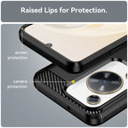 Brushed Texture Carbon Fiber TPU Phone Case – TPU, For Huawei nova Y72, For Huawei nova 12 Ultra, For Huawei Enjoy 70, For Huawei nova 12 Pro, For Huawei nova 12, For Huawei Mate 60 RS Ultimate, For Huawei Mate 60 Pro+, For Huawei Enjoy 60 Pro