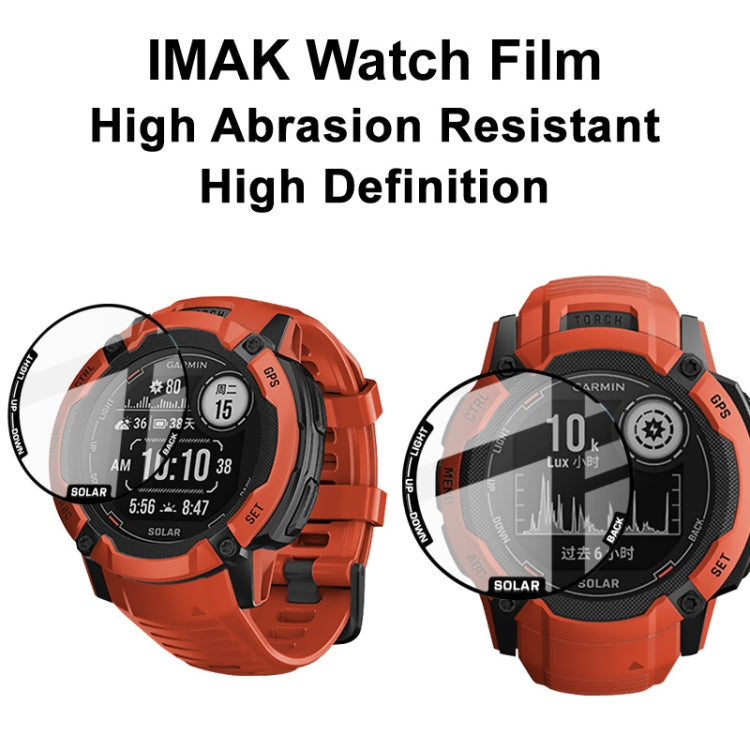 IMAK Plexiglass HD Watch Protective Film, For Garmin Forerunner 965, For Garmin Instinct 2X, For Garmin Forerunner 265S, For Garmin Forerunner 265, For GarminMove Trend
