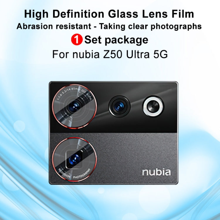 Rear Camera Glass Lens Film, 1 Set Package – Durable Build, Easy to Use, For ZTE nubia Z50 Ultra 5G