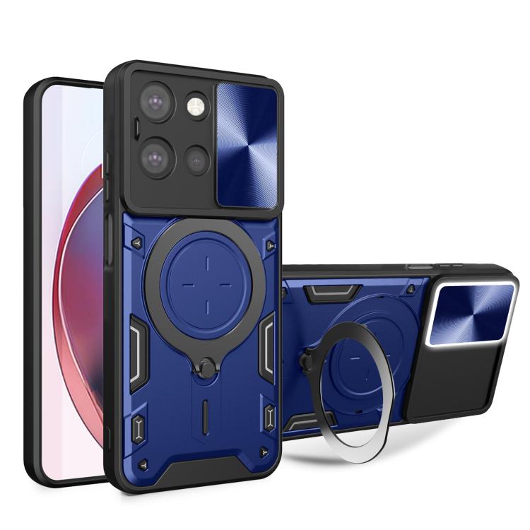 CD Texture Sliding Camshield Magnetic Holder Phone Case – Magnetic, TPU, For Motorola Moto G56 5G, For Motorola Moto G05, For Motorola Moto G 2025, For Motorola Moto G75 5G