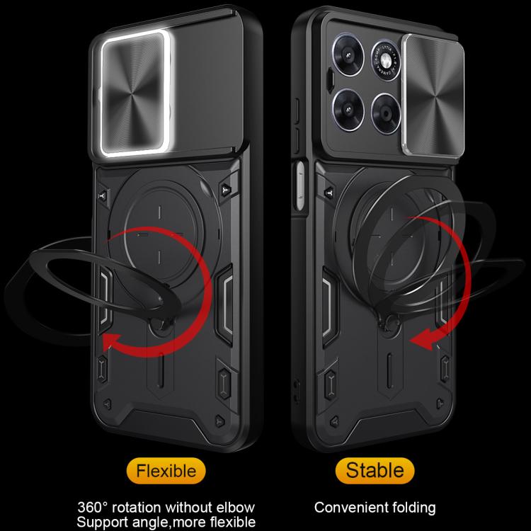 CD Texture Sliding Camshield Magnetic Holder Phone Case – Magnetic, TPU, For Motorola Moto G Max / G87 / G77 5G, For Motorola Moto G37 / G37 Power, For Motorola Edge 70 Pro 5G, For Motorola Moto G15 / G17 4G