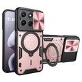 CD Texture Sliding Camshield Magnetic Holder Phone Case – Magnetic, TPU, For Motorola Moto G Max / G87 / G77 5G, For Motorola Moto G37 / G37 Power, For Motorola Edge 70 Pro 5G, For Motorola Moto G15 / G17 4G