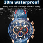 OLEVS 9936 Men Multifunctional Sports Waterproof Quartz Watch