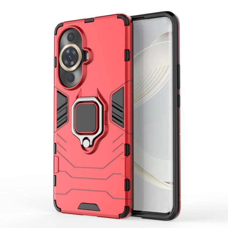 Magnetic Ring Holder PC + TPU Phone Case – Ring Holder, Magnetic, TPU, For Huawei nova 11 SE 4G, For Huawei Mate 60, For Huawei nova 11i, For Huawei nova 11 Pro, For Huawei nova 11