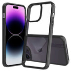 Scratchproof Acrylic TPU Phone Case, For iPhone 17 Pro Max, For iPhone... For iPhone 15 Pro Max Black