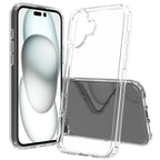 Scratchproof Acrylic TPU Phone Case, For iPhone 17 Pro Max, For iPhone... For iPhone 16 Plus Transparent