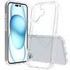 Scratchproof Acrylic TPU Phone Case, For iPhone 17 Pro Max, For iPhone... For iPhone 16 Transparent