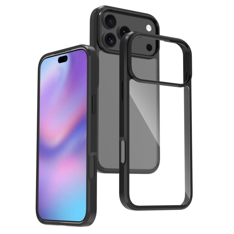 Scratchproof Acrylic TPU Phone Case, For iPhone 17 Pro Max, For iPhone... For iPhone 17 Pro Max Black