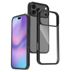 Scratchproof Acrylic TPU Phone Case, For iPhone 17 Pro Max, For iPhone... For iPhone 17 Pro Max Black