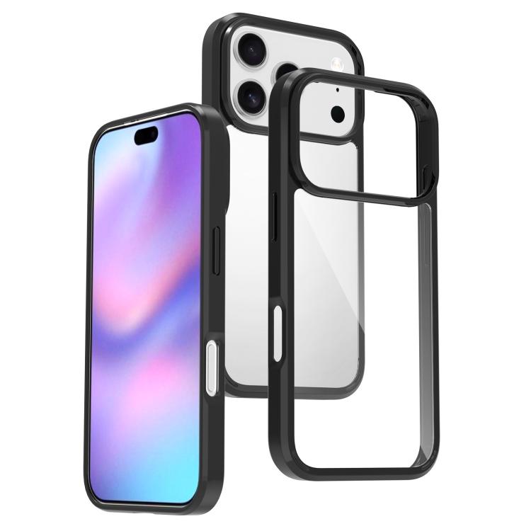 Scratchproof Acrylic TPU Phone Case, For iPhone 17 Pro Max, For iPhone... For iPhone 17 Pro Black