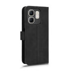 Skin Feel Magnetic Flip Leather Phone Case – Magnetic, Card Slot, Flip, For Infinix Hot 50i / Smart 9, For Infinix Hot 50 Pro+, For Infinix Hot 50 4G, For Infinix Hot 50 5G