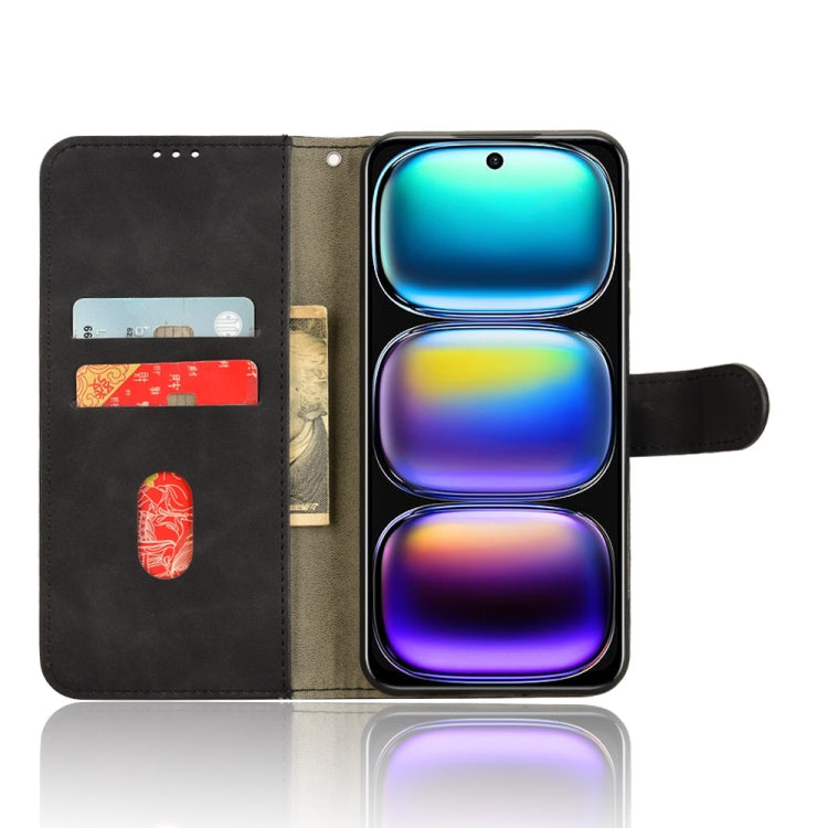 Skin Feel Magnetic Flip Leather Phone Case – Magnetic, Card Slot, Flip, For Infinix Hot 50i / Smart 9, For Infinix Hot 50 Pro+, For Infinix Hot 50 4G, For Infinix Hot 50 5G