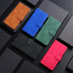Skin Feel Magnetic Flip Leather Phone Case – Magnetic, Card Slot, Flip, For Motorola Edge 40