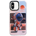 Mechanical Astronaut Pattern TPU Phone Case, For iPhone XS / X, For iPhone XR, For iPhone XS Max For iPhone XS X Orange