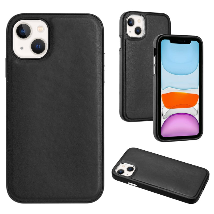 Phone Case – Leather (iPhone SE 2022) #3 For iPhone 13 Black