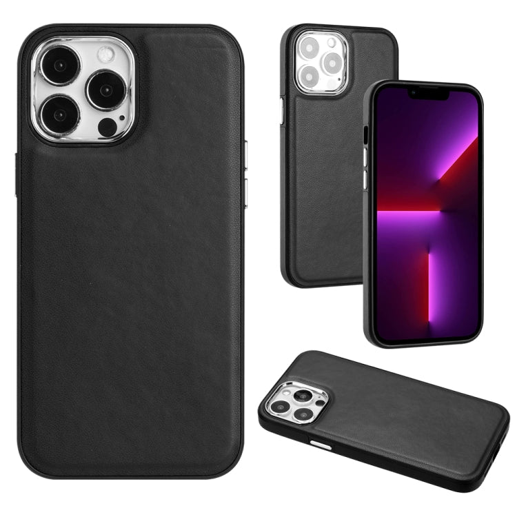 Phone Case – Leather (iPhone SE 2022) #3 For iPhone 13 Pro Max Black