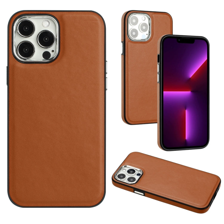 Phone Case – Leather (iPhone 15 Plus) #2 For iPhone 14 Pro Max Brown