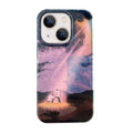 Dual-sided Lamination Oil Painting IMD Phone Case, For iPhone 14, For... For iPhone 14 Under The Sun