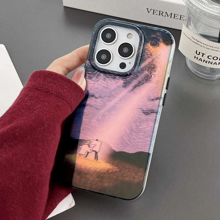 Dual-sided Lamination Oil Painting IMD Phone Case, For iPhone 14, For...