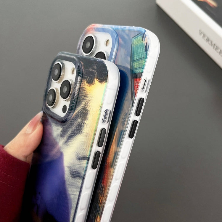 Dual-sided Lamination Oil Painting IMD Phone Case, For iPhone 14, For...
