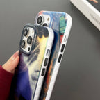 Dual-sided Lamination Oil Painting IMD Phone Case, For iPhone 14, For...