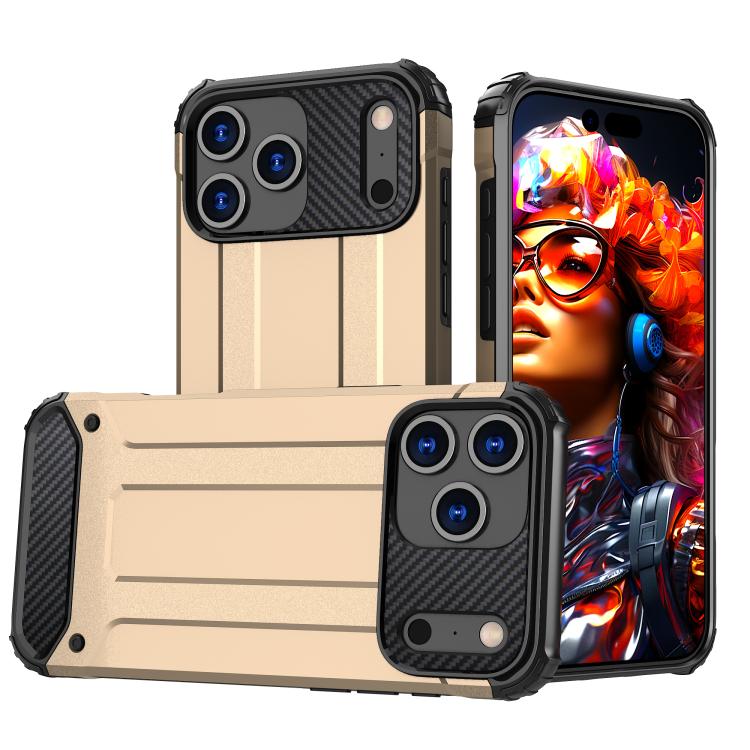 Magic Armor TPU Phone Case, For iPhone 17 Pro Max, For iPhone 17 Pro,... For iPhone 17 Pro Max Gold