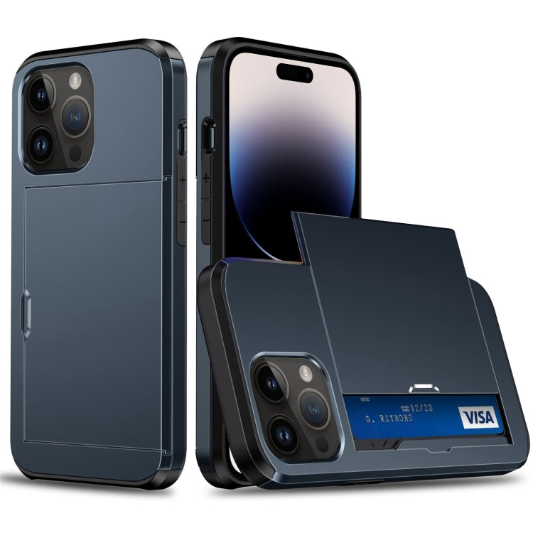 Phone Case – Shockproof (iPhone 15 Pro Max) #2 For iPhone 15 Pro Dark Blue