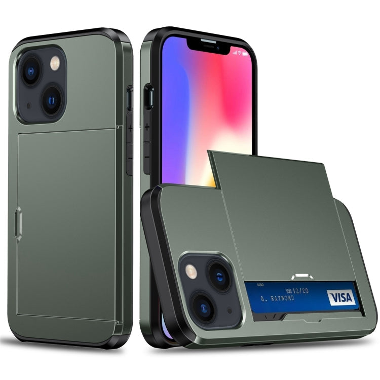 Phone Case – Shockproof (iPhone 15 Plus) For iPhone 15 Army Green