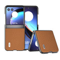 ABEEL Carbon Fiber Texture Protective Phone Case – Durable Build, Easy to Use, For Motorola Razr 40 Ultra