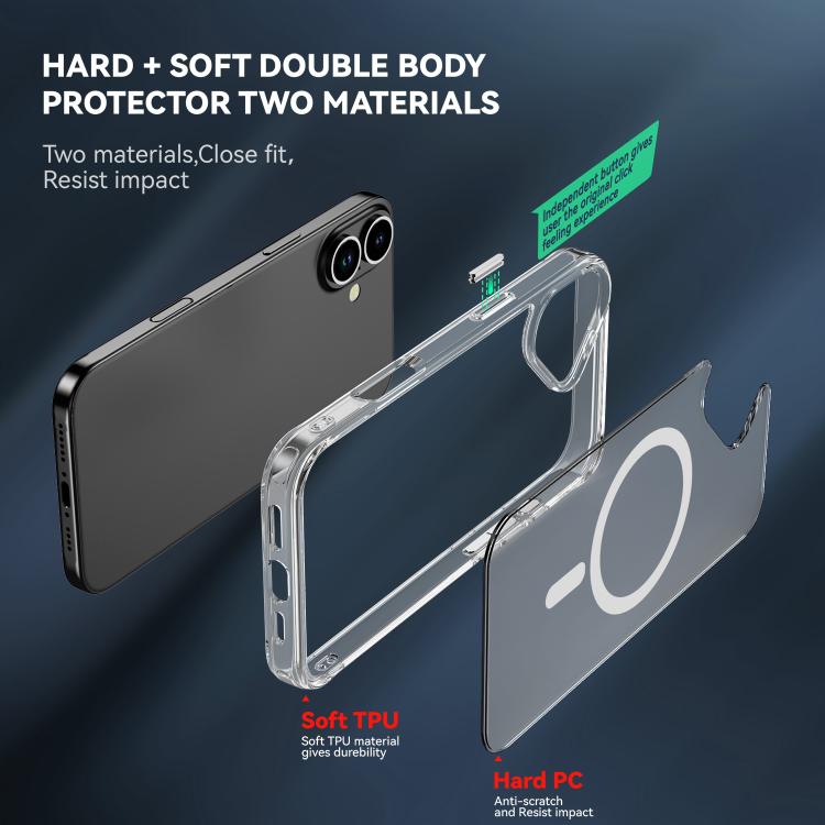 Phone Case – Magnetic, Transparent (iPhone 17e)