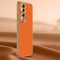 Litchi Texture Genuine Leather Phone Case – Leather, TPU, For Honor 90 Pro, For Honor 90