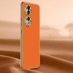 Litchi Texture Genuine Leather Phone Case – Leather, TPU, For Honor 90 Pro, For Honor 90