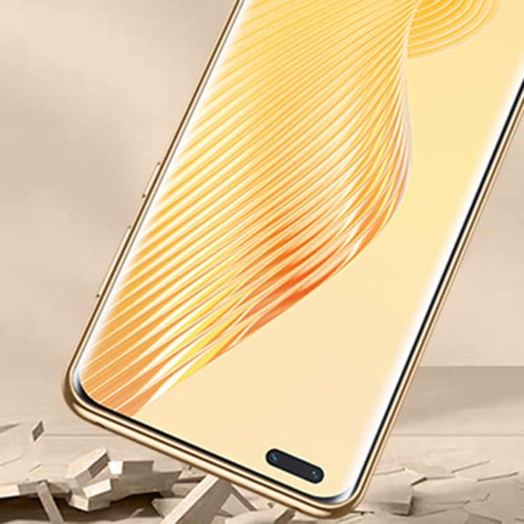 Litchi Texture Genuine Leather Phone Case – Leather, TPU, For Honor 90 Pro, For Honor 90