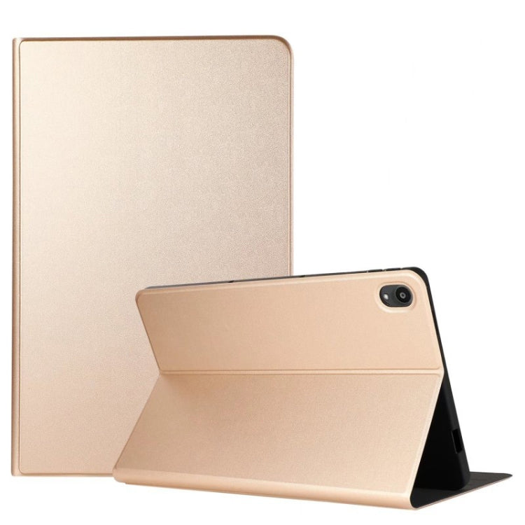 Voltage Elastic Texture Flip Tablet Leather Case – Shockproof, Waterproof, Flip, For Huawei MatePad Air 11.5 2023 For Huawei MatePad Air 11.5 2023 Gold