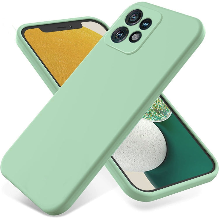 Solid Color Liquid Silicone Dropproof Full Coverage Phone Case – Durable Build, Easy to Use, For Motorola Moto G54 5G, For Motorola Moto G54 Power, For Motorola Edge 40 Neo, For Motorola Moto G14, For Motorola Edge 40 5G For Motorola Edge 40 Pro Edge+ 2023 X40 Green
