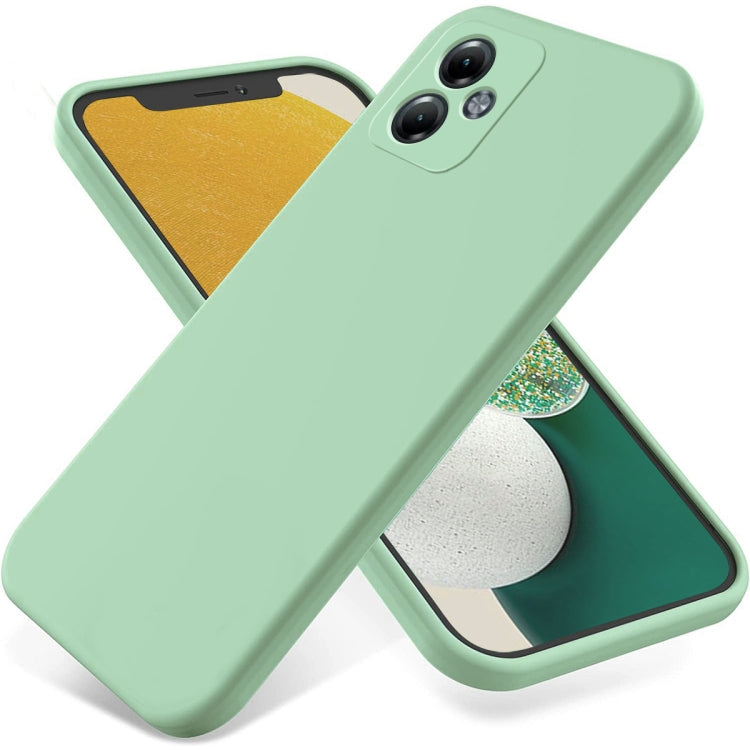 Solid Color Liquid Silicone Dropproof Full Coverage Phone Case – Durable Build, Easy to Use, For Motorola Moto G54 5G, For Motorola Moto G54 Power, For Motorola Edge 40 Neo, For Motorola Moto G14, For Motorola Edge 40 5G For Motorola Moto G14 Green