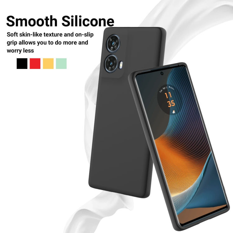Solid Color Liquid Silicone Dropproof Full Coverage Phone Case – Durable Build, Easy to Use, For Motorola S50 Neo, For Motorola Moto E14, For Motorola Moto G04S 4G / E14 4G, For Motorola Moto G85, For Motorola Moto G64, For Motorola Edge 50 Pro