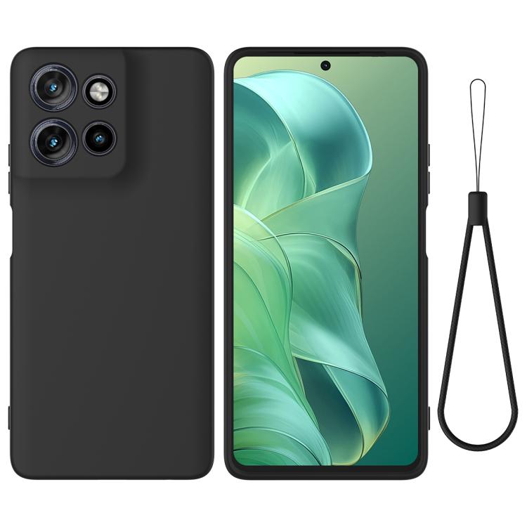 Solid Color Liquid Silicone Dropproof Full Coverage Phone Case – Durable Build, Easy to Use, For Motorola Moto G77 Power / G67 Power, For Motorola Moto G Max / G87 / G77 5G, For Motorola Edge 5G 2026, For Motorola Moto G37 / G37 Power / G47 For Motorola Moto G Power 2025 2026 Black