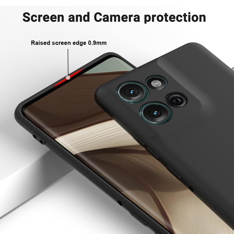 Solid Color Liquid Silicone Dropproof Full Coverage Phone Case – Durable Build, Easy to Use, For Motorola Moto G 2025, For Motorola Moto G Play 2025, For Motorola Moto G75, For Motorola Moto G35, For Motorola Moto G55, For Motorola Moto G45