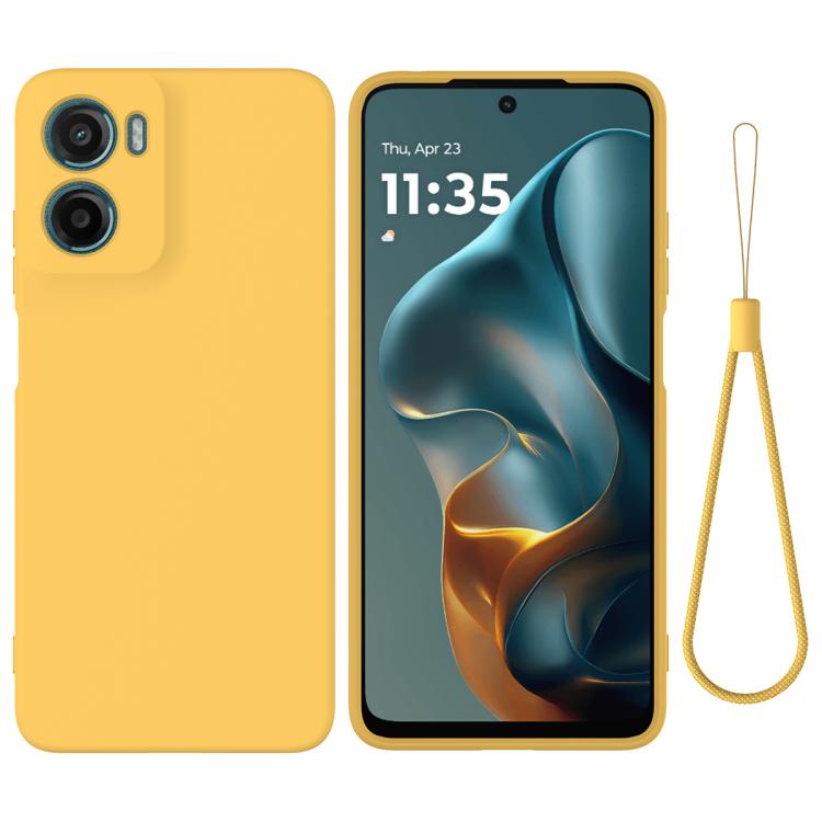 Solid Color Liquid Silicone Dropproof Full Coverage Phone Case – Durable Build, Easy to Use, For Motorola Moto G06 Power 4G, For Motorola Moto G 5G / G Play 5G 2026, For Motorola Moto G06 4G, For Motorola Moto G100 Pro 5G, For Motorola Moto G86 Power For Motorola Moto G06 Power 4G Yellow