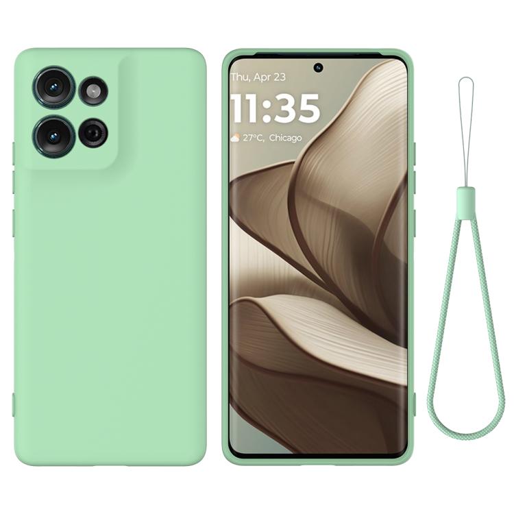 Solid Color Liquid Silicone Dropproof Full Coverage Phone Case – Durable Build, Easy to Use, For Motorola Moto G06 Power 4G, For Motorola Moto G 5G / G Play 5G 2026, For Motorola Moto G06 4G, For Motorola Moto G100 Pro 5G, For Motorola Moto G86 Power For Motorola Moto G 5G G Play 5G 2026 Green
