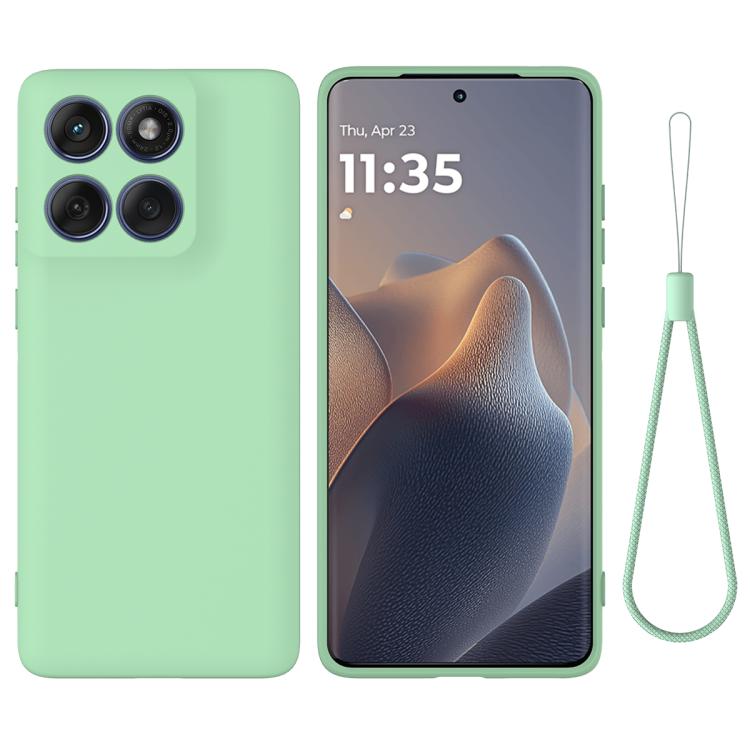 Solid Color Liquid Silicone Dropproof Full Coverage Phone Case – Durable Build, Easy to Use, For Motorola Moto G77 Power / G67 Power, For Motorola Moto G Max / G87 / G77 5G, For Motorola Edge 5G 2026, For Motorola Moto G37 / G37 Power / G47 For Motorola Moto G77 Power G67 Power Green