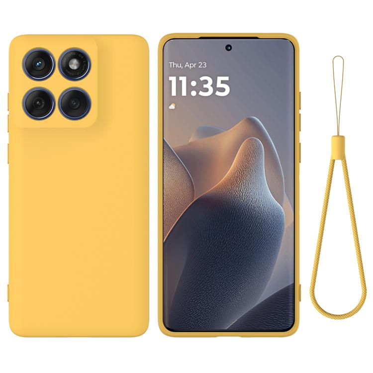 Solid Color Liquid Silicone Dropproof Full Coverage Phone Case – Durable Build, Easy to Use, For Motorola Moto G77 Power / G67 Power, For Motorola Moto G Max / G87 / G77 5G, For Motorola Edge 5G 2026, For Motorola Moto G37 / G37 Power / G47 For Motorola Moto G Max G87 G77 5G Yellow