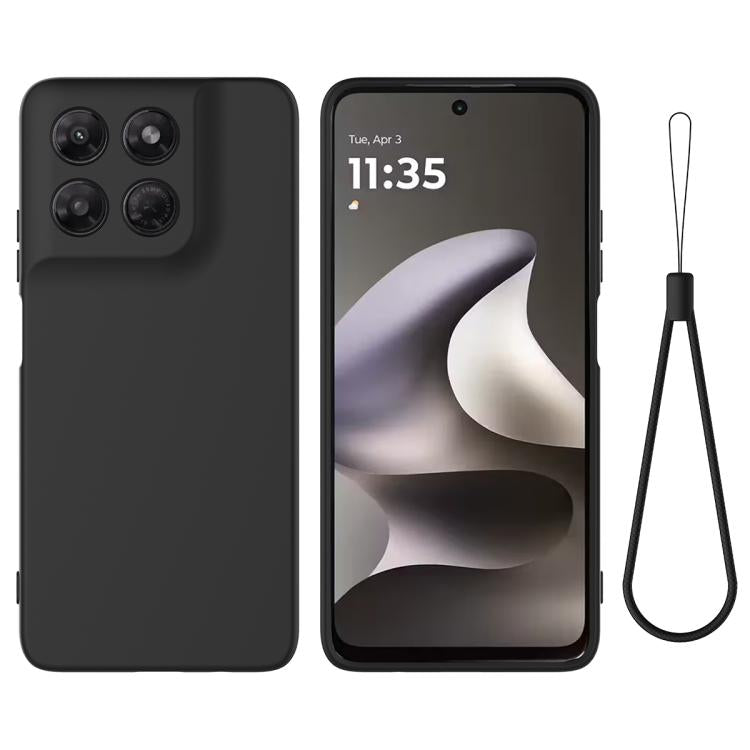 Solid Color Liquid Silicone Dropproof Full Coverage Phone Case – Durable Build, Easy to Use, For Motorola Moto G77 Power / G67 Power, For Motorola Moto G Max / G87 / G77 5G, For Motorola Edge 5G 2026, For Motorola Moto G37 / G37 Power / G47 For Motorola Moto G37 G37 Power G47 Black