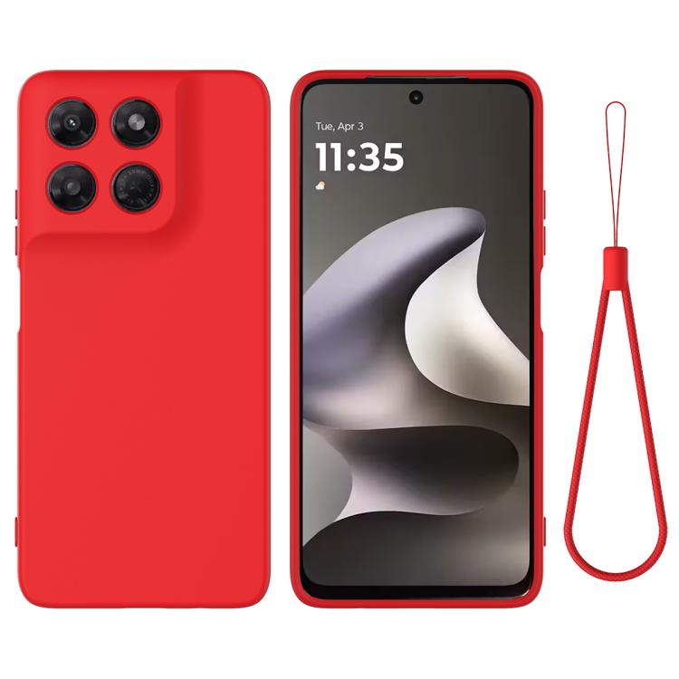 Solid Color Liquid Silicone Dropproof Full Coverage Phone Case – Durable Build, Easy to Use, For Motorola Moto G77 Power / G67 Power, For Motorola Moto G Max / G87 / G77 5G, For Motorola Edge 5G 2026, For Motorola Moto G37 / G37 Power / G47 For Motorola Moto G37 G37 Power G47 Red