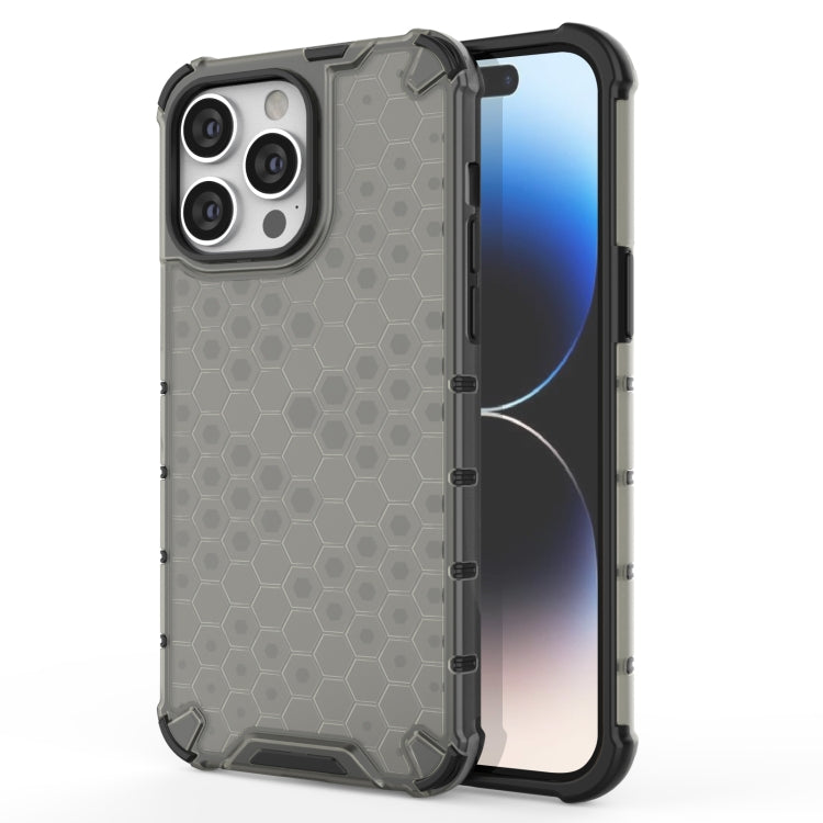 Honeycomb Phone Case, For iPhone 15 Pro Max, For iPhone 15 Pro, For... For iPhone 15 Pro Max Black