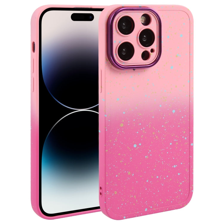 Phone Case – Silicone (iPhone 15 Plus) For iPhone 14 Pro Max Pink Red