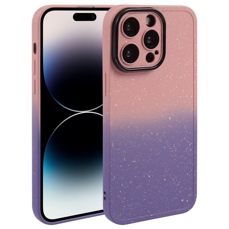 Phone Case – Silicone (iPhone 15 Plus) For iPhone 14 Pro Max Pink Purple